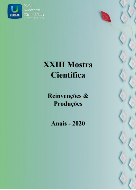 Capa de XXIII Mostra Científica - Anais 2020