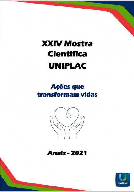 Capa de XXIV Mostra Científica - Anais 2021